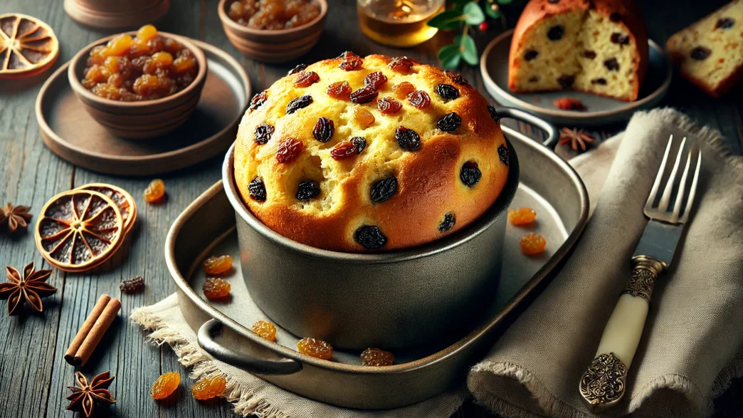 pudding di panettone